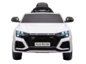 Samochód na akumulator Audi RS Q8 Światła LED MP3 Pilot Biały