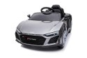 Auto Na Akumulator Audi R8 Lift A300 Światła LED Pilot Srebrne