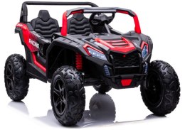 Auto Na Akumulator Buggy STRONG A032 Światła LED MP4 Czerwony