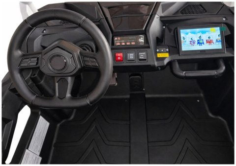 Auto Na Akumulator Buggy STRONG A032 Światła LED MP4 Czerwony