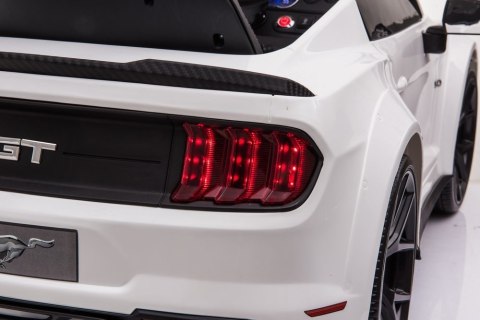 Auto Na Akumulator Ford Mustang GT Drift SX2038 Pilot Świtła LED MP3 Biały