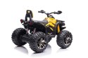 Quad Na Akumulator Z Oparciem QLS-3288 ŚwIatła LED MP3 Żółty