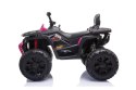 Quad Pojazd Na Akumulator JC333 Światła LED MP3 Różowy
