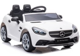 Auto Na Akumulator Mercedes SLC 300 Światła LED MP3 Pilot Biały