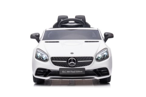 Auto Na Akumulator Mercedes SLC 300 Światła LED MP3 Pilot Biały