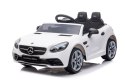 Auto Na Akumulator Mercedes SLC 300 Światła LED MP3 Pilot Biały