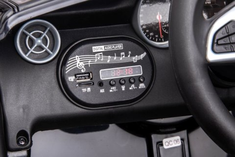 Auto Na Akumulator Mercedes SLC 300 Światła LED MP3 Pilot Biały