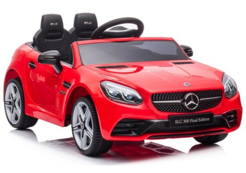 Auto Na Akumulator Mercedes SLC 300 Światła LED MP3 Pilot Czerwony