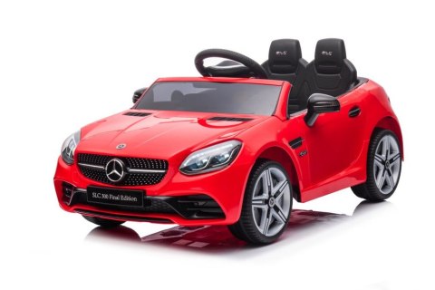 Auto Na Akumulator Mercedes SLC 300 Światła LED MP3 Pilot Czerwony