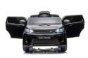 Auto Na Akumulator Range Rover Pilot MP3 Światła LED Czarny