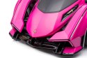 Samochód Na Akumulator Lamborghini GT HL528 Światła LED MP3 Pilot Rózowy