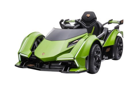 Samochód Na Akumulator Lamborghini GT HL528 Światła LED MP3 Pilot Zielony