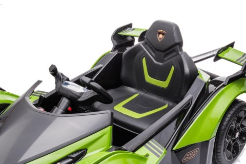 Samochód Na Akumulator Lamborghini GT HL528 Światła LED MP3 Pilot Zielony