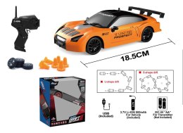 Auto Sportowe Zdalnie Sterowane Wymienne Koła Pomarańczowe
