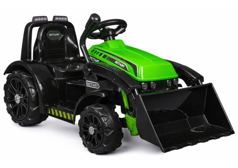 Traktor na Akumulator ZP1001B Z Łyżką Klakson Zielony