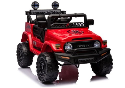 Auto Na Akumulator Toyota FJ Czerwone 4x4