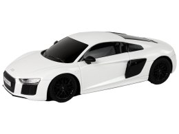 Auto Samochód Zdalnie Sterowany RC Audi R8 Rastar Pilot Białe 1:24