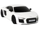 Auto Samochód Zdalnie Sterowany RC Audi R8 Rastar Pilot Białe 1:24