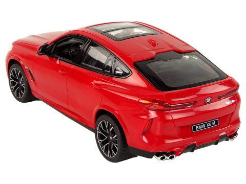 Auto Samochód Zdalnie Sterowany RC BMW X6 Rastar Pilot Czerwone 1:14
