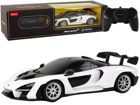Auto Samochód Zdalnie Sterowany RC McLaren Rastar Pilot Biały 1:24