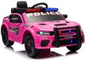 Auto Na Akumulator Dodge Charger Policyjny Różowy
