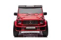Auto Na Akumulator Mercedes G63 4X4 XXL 24V14AH Czerwony Lakierowany