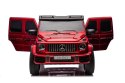 Auto Na Akumulator Mercedes G63 4X4 XXL 24V14AH Czerwony Lakierowany