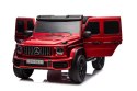 Auto Na Akumulator Mercedes G63 4X4 XXL 24V14AH Czerwony Lakierowany