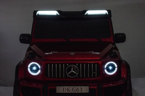 Auto Na Akumulator Mercedes G63 4X4 XXL 24V14AH Czerwony Lakierowany
