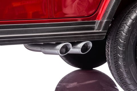Auto Na Akumulator Mercedes G63 4X4 XXL 24V14AH Czerwony Lakierowany