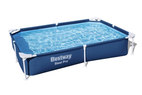 Basen Ogrodowy Stelażowy 221x150x43 cm Bestway 56401