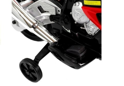 Motor Na Akumulator BMW S1000RR Dla Dzieci Czerwony Trójkołowy