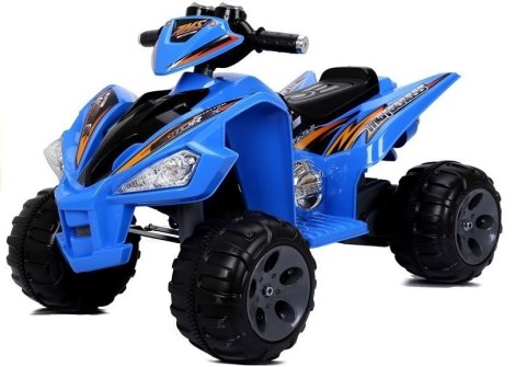 Quad Pojazd Na Akumulator Dla Dziecka Terenowy Światła LED MP3 Niebieski