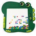 Tablica Magnetyczna Edukacyjna Dinozaur Pad Układanka Zielona