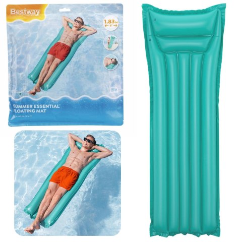 Dmuchany Materac Do Pływania Zielony 183 x 69 cm Bestway 44007