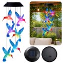 Lampka Solarna Kolibry Ptaki LED Kolorowe