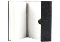 Notes Biurowy Na Magnes Notatnik W Linie A5 Z Obiciem Czarny