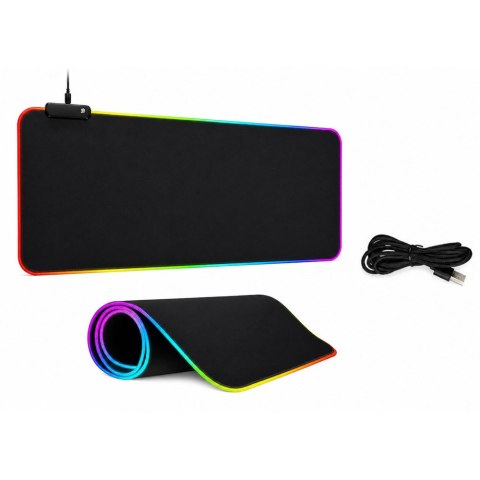Podkładka Pod Mysz Klawiaturę Z Oświetleniem LED 40x90cm