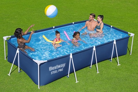 Basen Stelażowy 400 x 211 x 81 cm Bestway 56424