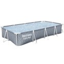 Basen Stelażowy Prostokątny Szary 366 x 201 x 66 cm Bestway 561FV
