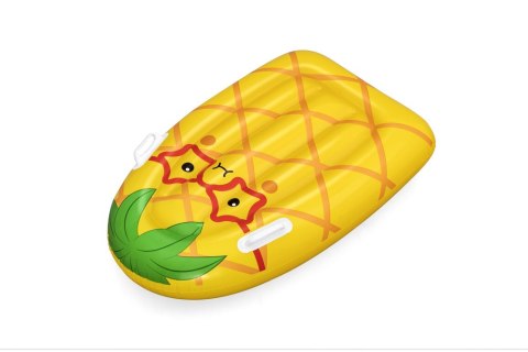 Dmuchana Deska Do Pływania Z Uchwytami Ananas Żółta 84 x 56 cm Bestway 42049