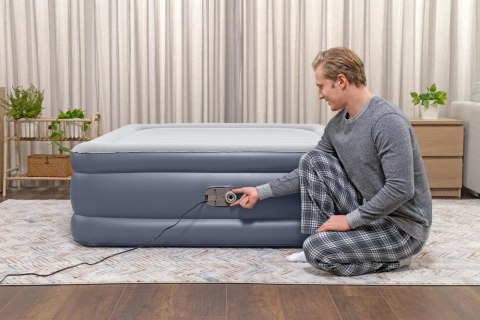 Dmuchany Materac Dwuosobowy Turystyczny 203 x 152 x 51 cm Bestway 6713I