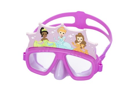 Okulary Do Nauki Pływania Różowe Księżniczki Disney Bestway 9102X