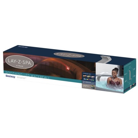 Wodospad LED Do Spa 7 Kolorów Lay-Z-Spa Szary Bestway 60322
