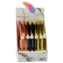 Długopis Metalowy Automatyczny Perła Niebieski Tusz 1.0mm