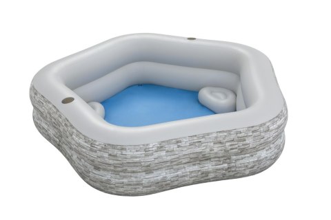 Dmuchany Basen Ogrodowy 213x 206x 53 cm Bestway 54423