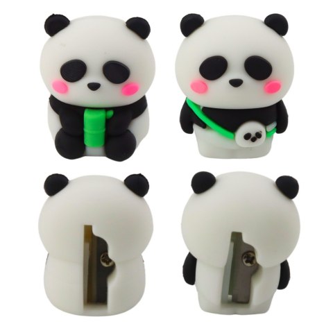 Strugaczka Do Kredek Ołówków Cienkich Szkolna Biurowa Panda