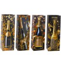 Torba Prezentowa Na Wino Butelkę Papierowa Szampan 35 x 12 x 9 cm