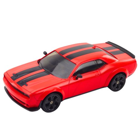 Auto Sportowe Drift Wymienne Koła Zdalnie Sterowany RC 4WD Czerwone Sport