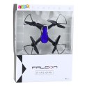 Dron Sześcioosiowy Żyroskop Światła LED Obrót 360° Niebieski